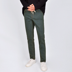 가이스토리 남성용 빅사이즈 데님 에어 기모 밴딩 청바지