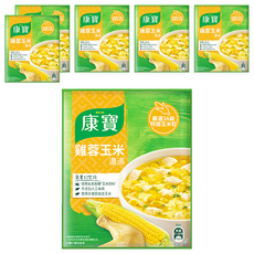 Knorr 康寶 自然原味 雞蓉玉米濃湯, 54.1g, 6包