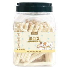 CaMo 卡默 Q彈高鈣潔牙棒, 1kg, 1桶, 牛奶