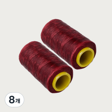 皮革工藝蠟線 初學者用 1mm*220m, 玫瑰, 8個