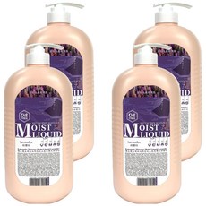 에스테소피 논오일 모이스트리퀴드 라벤더, 4개, 1L