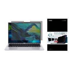 YADI 亞第 獨特磁吸 14吋 16 : 10 水之鏡防窺片 Acer Aspire AL14 52M 54QL專用 302 x 189mm, 透黑色, 1個