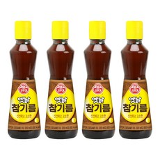오뚜기옛날 참기름, 320ml, 4개
