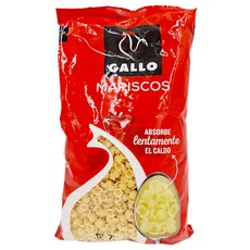 GALLO 公雞牌 貝殼麵 Mariscos 西班牙原裝進口 杜蘭小麥製成, 250g, 1包