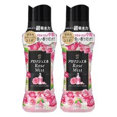 Lenor 蘭諾 日本原裝進口 衣物芳香豆 神秘玫瑰香, 420ml, 2瓶