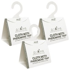 PEST7 衣蛾專用吊掛式立體誘黏板, 3個