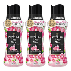 Lenor 蘭諾 日本原裝進口 衣物芳香豆 神秘玫瑰香, 420ml, 3瓶