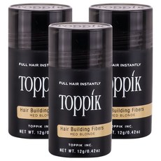 TOppiK 增髮纖維 12g, 暗金 MEDIUN BLONDE, 3瓶