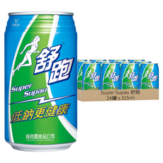 Super Supau 舒跑 運動飲料, 315ml, 24罐