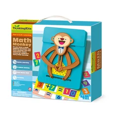 4M 思維創作玩具 STEM學習套裝, 數學猴子, 1盒