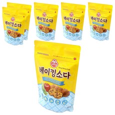 오뚜기 베이킹소다, 400g, 6개