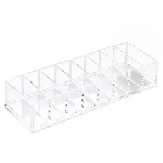 小麥購物 壓克力眼影收納盒 Y618 253g 2個, 透明色, 1層