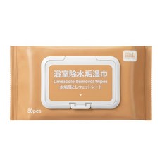 SHIMOYAMA 浴室清潔用除水垢去皂垢濕紙巾, 1入, 1包
