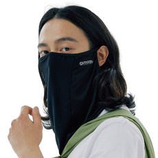 Outdoor Products 防UV涼感口罩, 1個, 黑色