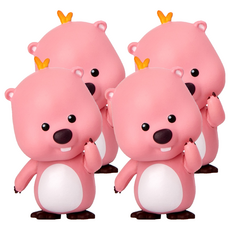 Royche 賤萌Loopy 螢幕 那又怎樣Loopy 公仔, 4個