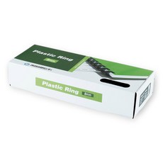 카피어랜드 플라스틱링 100개입, 8mm, Black, 2개