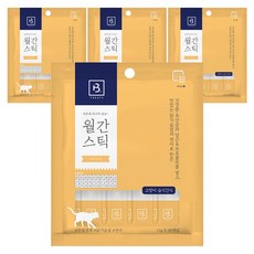 브리더랩 하루에 하나씩 월간스틱 고양이 간식, 닭가슴살, 330g, 4개 닭가슴살, 330g, 4개