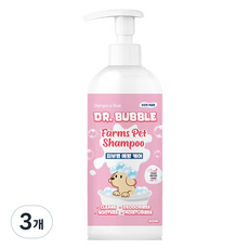 메이웰 반려동물 팜스펫 피부병 케어 샴푸 과일향, 400ml, 1개입, 3개