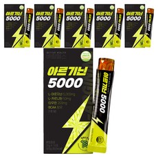 Better Health 左旋精胺酸5000牛磺酸果凍條 綠葡萄口味, 300g, 6盒