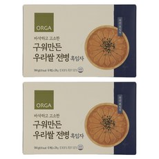 올가홀푸드 구워만든 우리쌀 전병, 2개, 흑임자맛, 144g