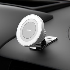 iamdue MagSafe磁吸頭車用支架, 白色, 1個