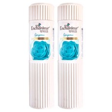Enchanteur 艾詩 香氛爽身粉 玫瑰晚香玉 藍色, 200g, 2瓶