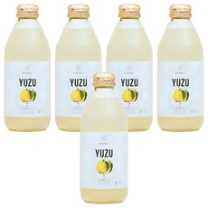 Kimino 四國柚子氣泡飲, 250ml, 5個