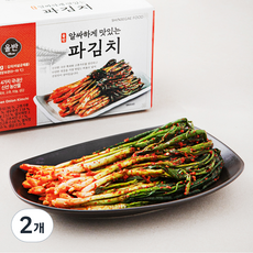올반 알싸하게 맛있는 파김치, 1kg, 2개