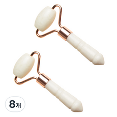 MAME 미니 원석롤러, 화이트, 8개
