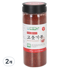 자연애고춧가루 양념용 고춧가루 PET, 110g, 2개