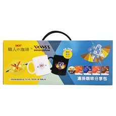 ucc 職人的珈琲 濾掛咖啡分享包, 4盒, 典藏風味濾掛6包 + 法式深焙濾掛6包 + 炭燒咖啡濾掛6包 + 柔和果香濾掛6包 + 馬克杯