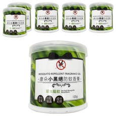 QUNDO 康朵 小黑絕防蚊香膏, 120g, 6個