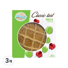 크라델 클래식 애플 타르트, 300g, 3개