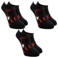 ELLE 巴黎女郎隱形襪, 時尚簡約線條, 排汗舒適, 彈性襪口不易滑落, 黑色, 22~24cm