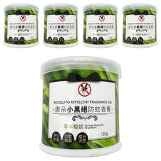 QUNDO 康朵 小黑絕防蚊香膏, 120g, 5個