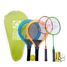 VERO KIDS 網球大羽球 + 迷你羽球拍組合商品, 單一商品, 1套