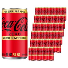 코카콜라 제로제로, 190ml, 30개