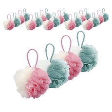 더자카 투톤 샤워볼 4p, 혼합색상, 4개입, 6세트