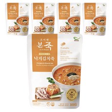 Bonjuk 本粥 泡菜章魚粥 (300g), 5包