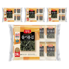 양반 들기름 도시락김, 4.5g, 96개