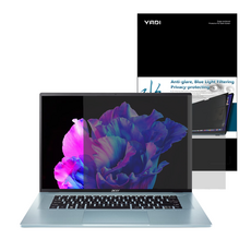 YADI 亞第 插卡隱貼 16 : 10 水之鏡防窺片 16吋 Acer Swift Edge 16 SFE16-42-R260 專用 單一顏色, 黑色, 1個