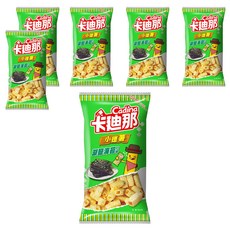 Cadina 卡迪那小德薯, 隨手包設計, 加倍酥脆, 海苔口味, 36g, 6包