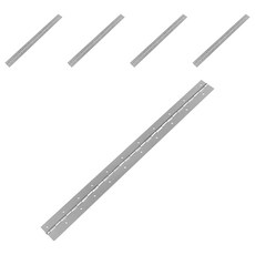 MONESPACE 鋼琴鉸鏈 長鉸鏈 銀色, 5個