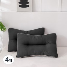 SOHEIM 可整顆水洗四季護頸枕, 炭灰色, 4個