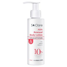 St.Clare 聖克萊爾 10%果酸煥白美體乳, 100ml, 1瓶