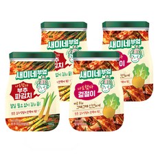 새미네부엌 부추 파김치 양념 120g 2p + 겉절이 양념 90g 2p, 1세트