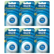 Oral-B 歐樂B 薄荷微蠟牙線, 50m, 1個, 6個