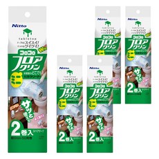 COLOCOLO 迷你地板用黏塵滾筒補充包 2入, 5個