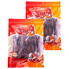 서울지앤비 프렌비 한입 쏙 오징어 실채, 250g, 2개