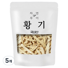 자연무이 국내산 정성 담은 황기, 100g, 5개